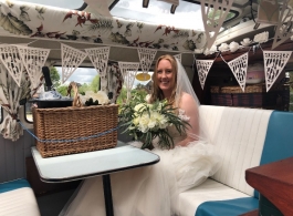 Splitscreen Campervan for weddings in Bristol